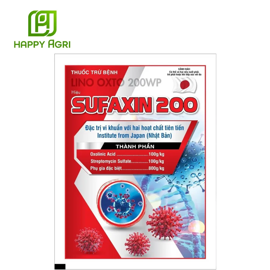 THUỐC TRỪ BỆNH LINO OXTO 200WP HIỆU SUFAXIN 200
