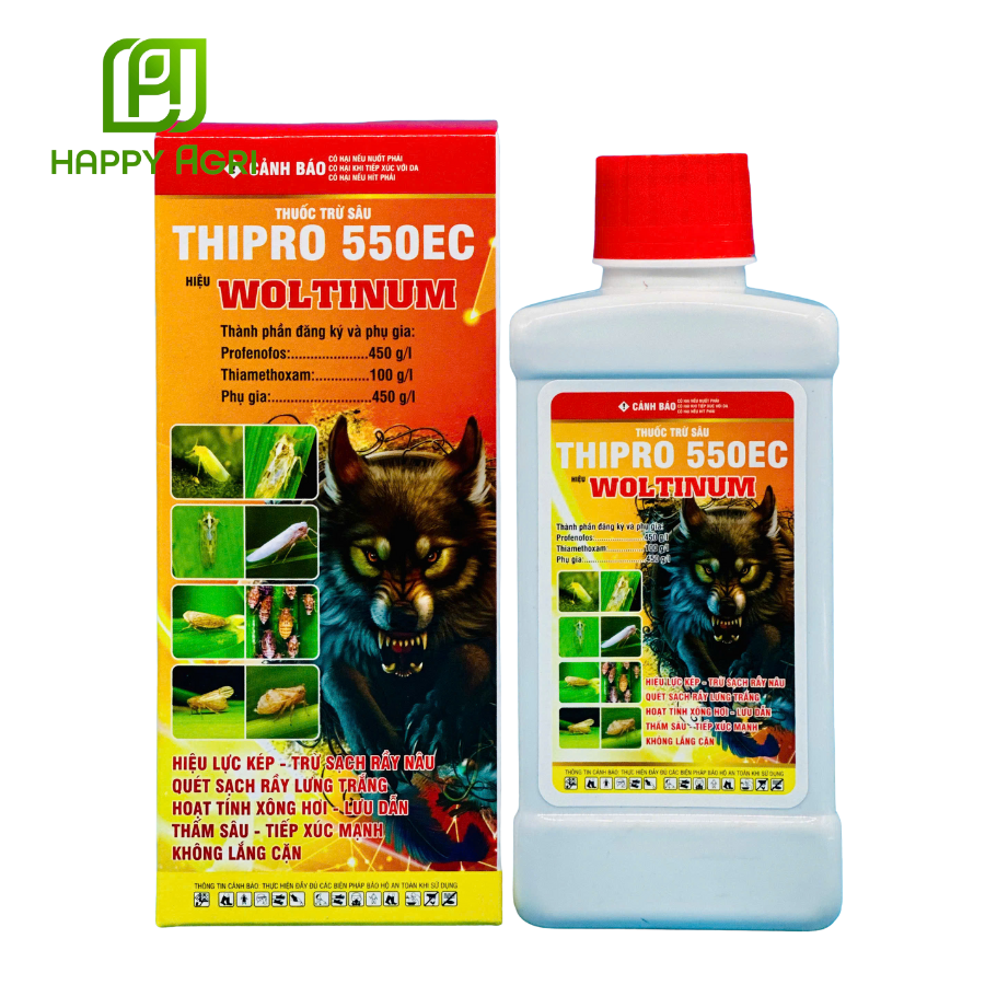 Thuốc Trừ Sâu THIPRO 550EC Nhãn Hiệu WOLTINUM 450ML 