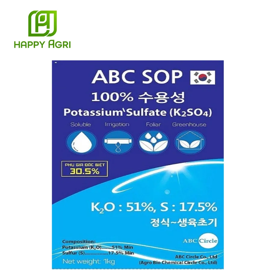 Phân bón phức hợp ABC SOP ( 0-0-51+ 17.5S)