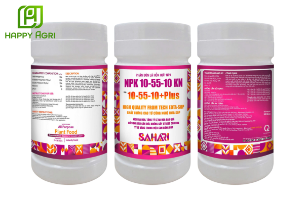 Thông tin Phân bón lá hỗn hợp NPK 10-55-10 KN HIỆU 10-55-10+Plus