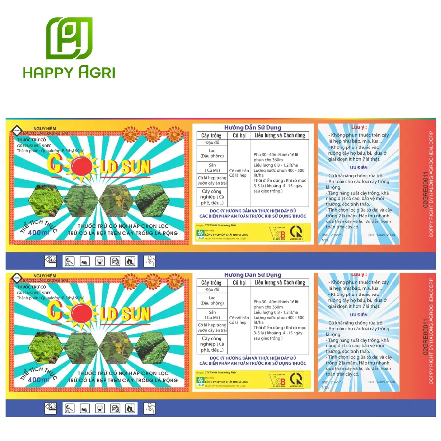 THUỐC TRỪ CỎ GREENSUM  COLD SUN