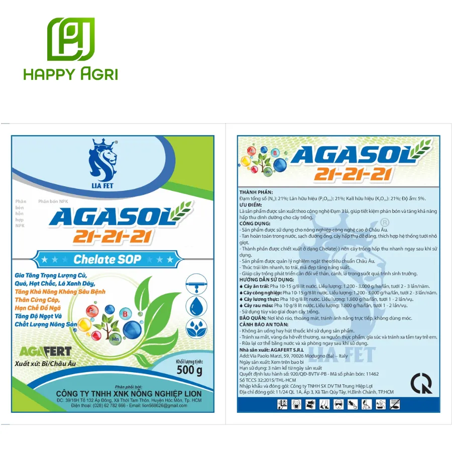 NPK AGASOL 21-21-21