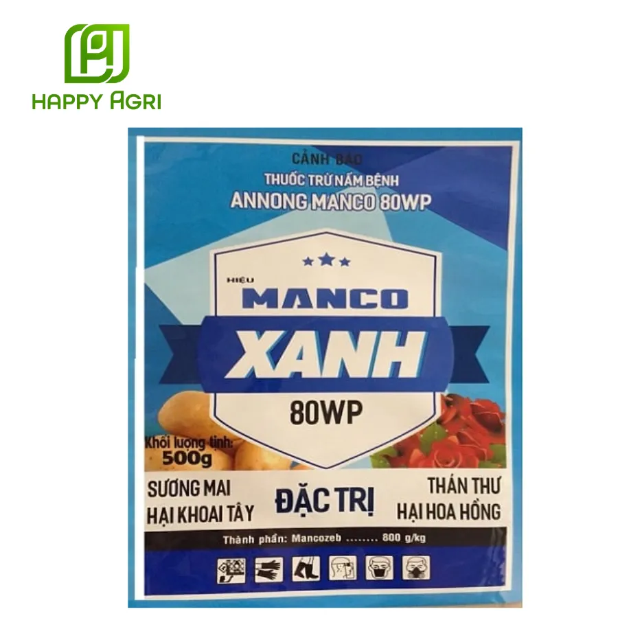 Thuốc trừ nấm bệnh ANNONG MANCO 80WP