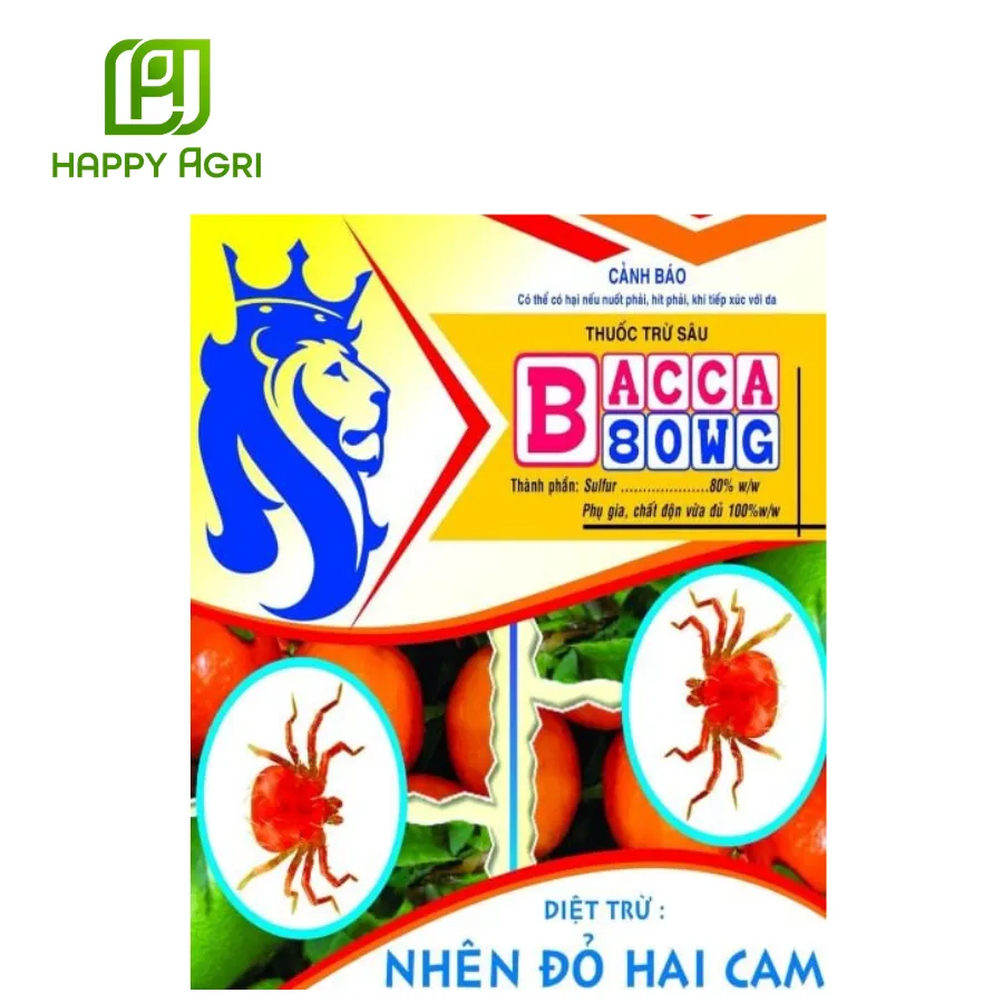 Thuốc trừ sâu bacca 80wg