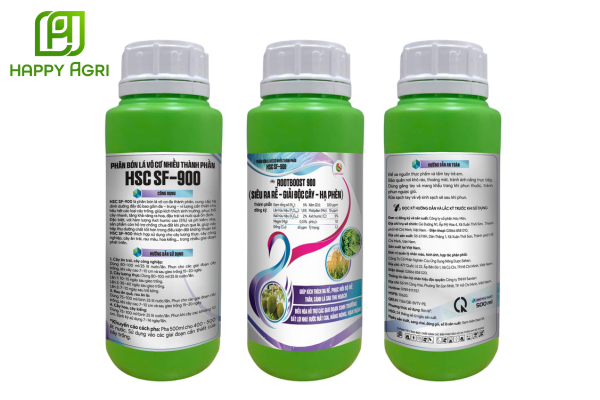 Thông tin Phân bón lá vô cơ nhiều thành phần HSC SF-900 hiệu ROOTBOOST 900