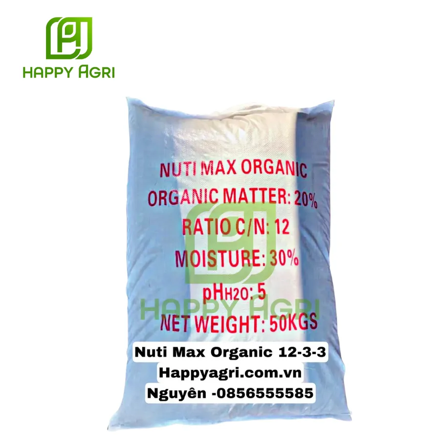 Phân Bón NUTI MAX ORGANIC 25KG