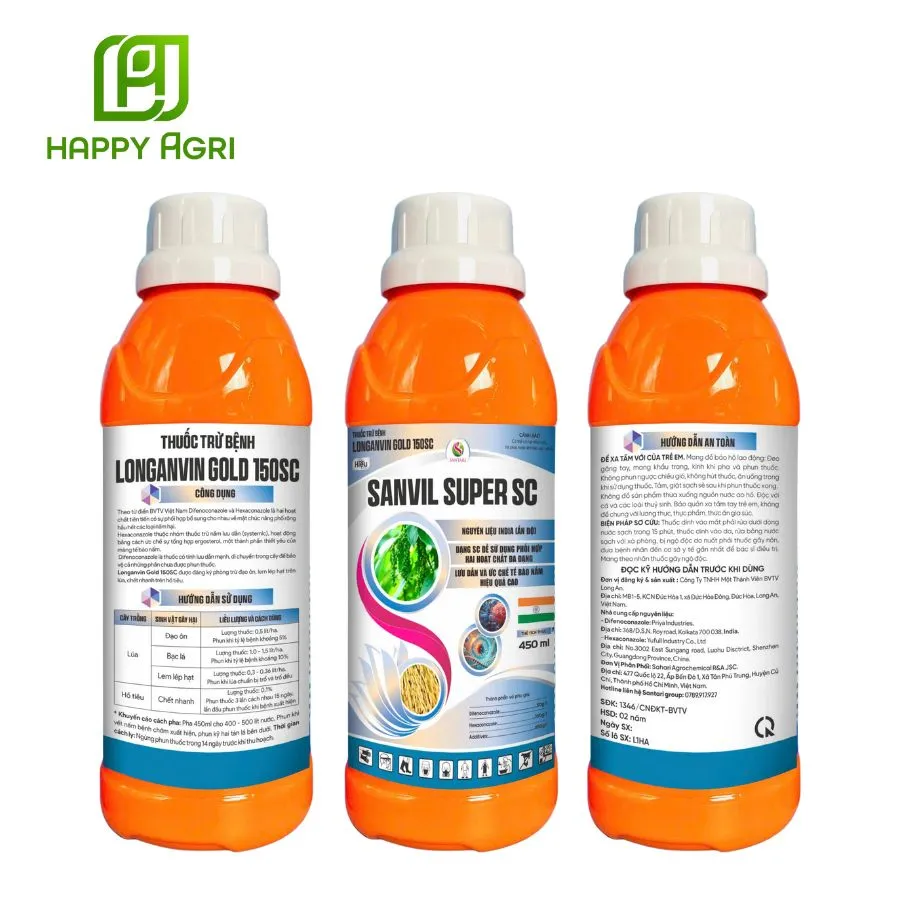 THUỐC TRỪ BỆNH LONGANVIN GOLD 150SC HIỆU SANVIL SUPER SC
