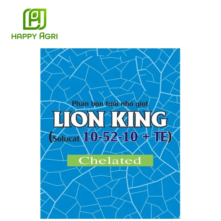 Phân bón tươi nhỏ giọt LION KING Solucat10-52-10 + TE