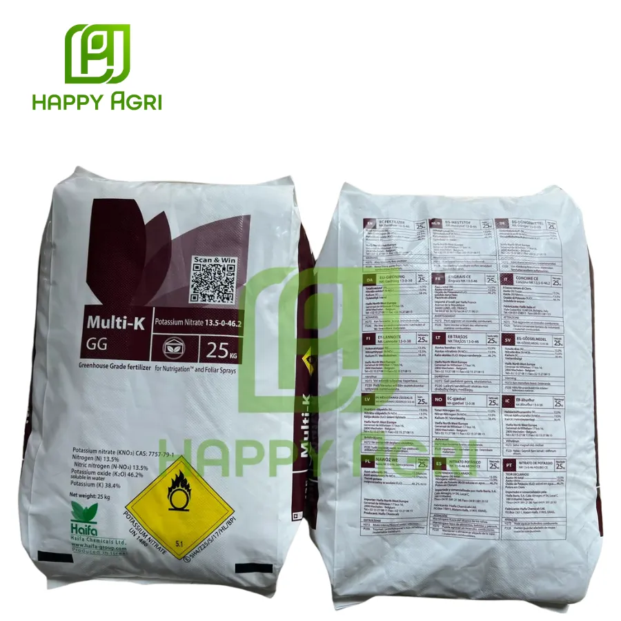 Phân Bón MULTI-K GG POTASSIUM NITRATE 13.5-0.46.2 HAIFA 25KG