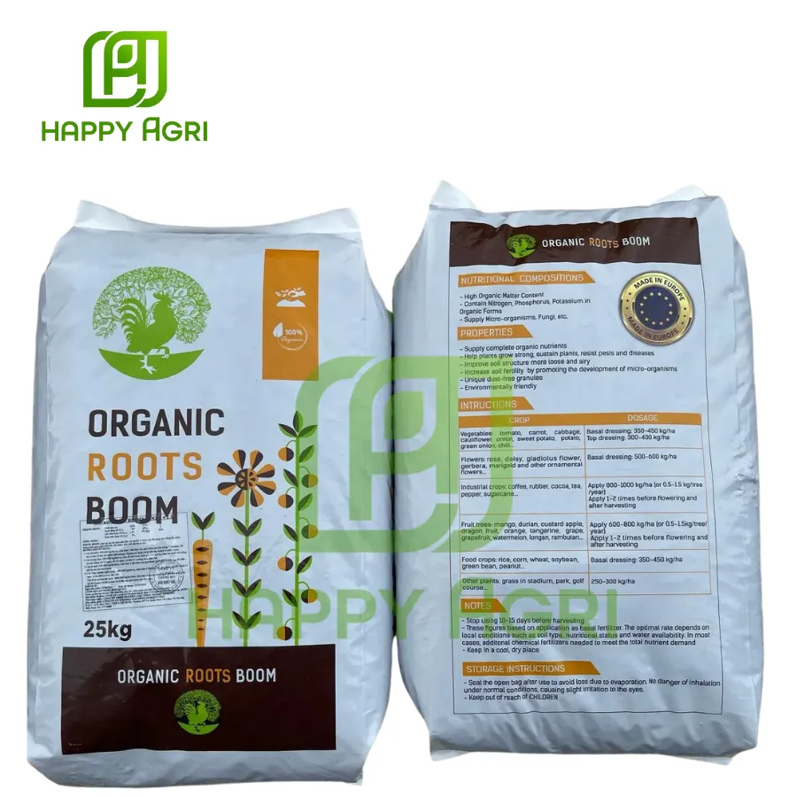 Phân Bón ORGANIC ROOTS BOOM 25KG