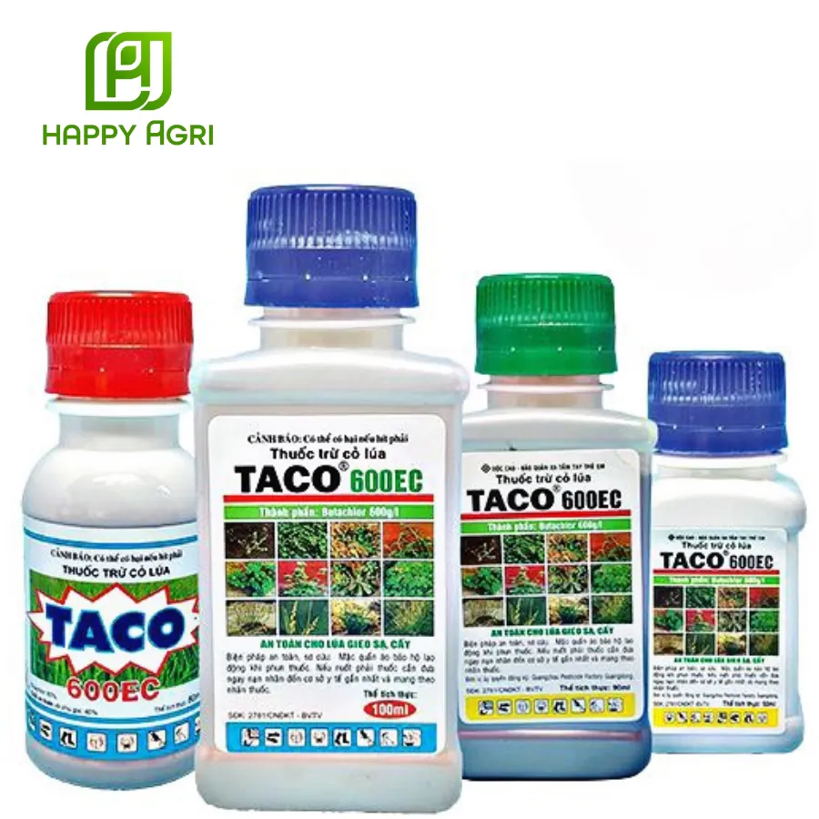 Thuốc Trừ Cỏ Taco 600EC