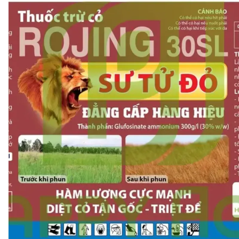 Chế phẩm diệt cỏ sinh học Sư Tử Đỏ 900ML