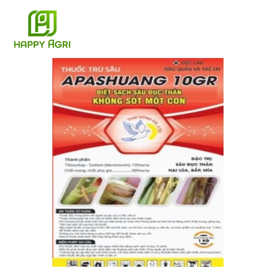 Thuốc trừ sâu Apashuang 10GR