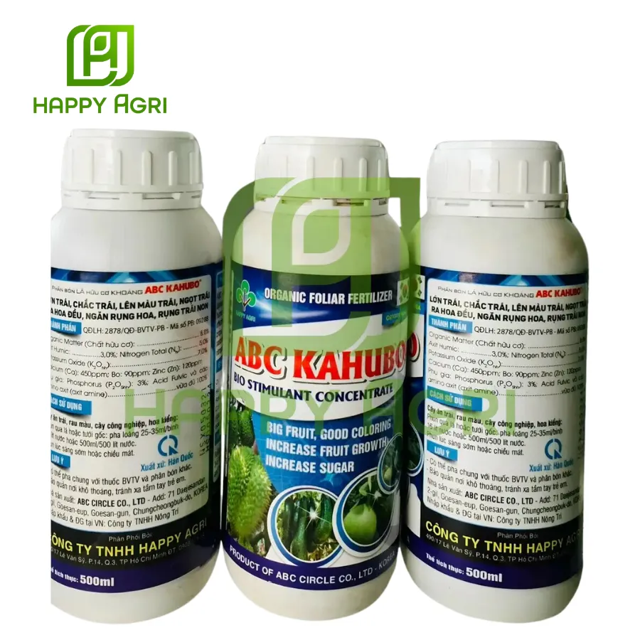 Phân Bón Hữu Cơ - Nhãn Hiệu ABC KAHUBO  500ML