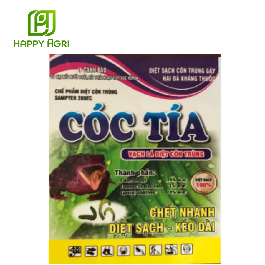 Chế phẩm diệt côn trùng SAMPYER 260EC Cóc Tía