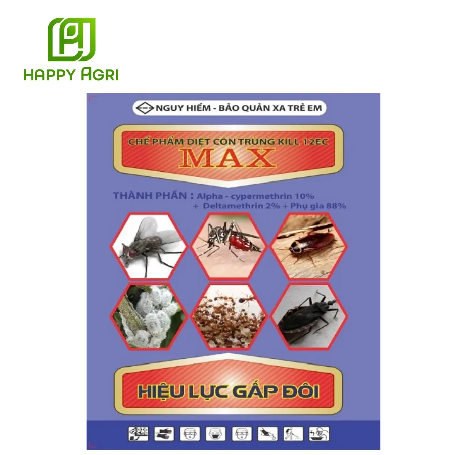 Chế phẩm diệt côn trùng KILL 12EC MAX