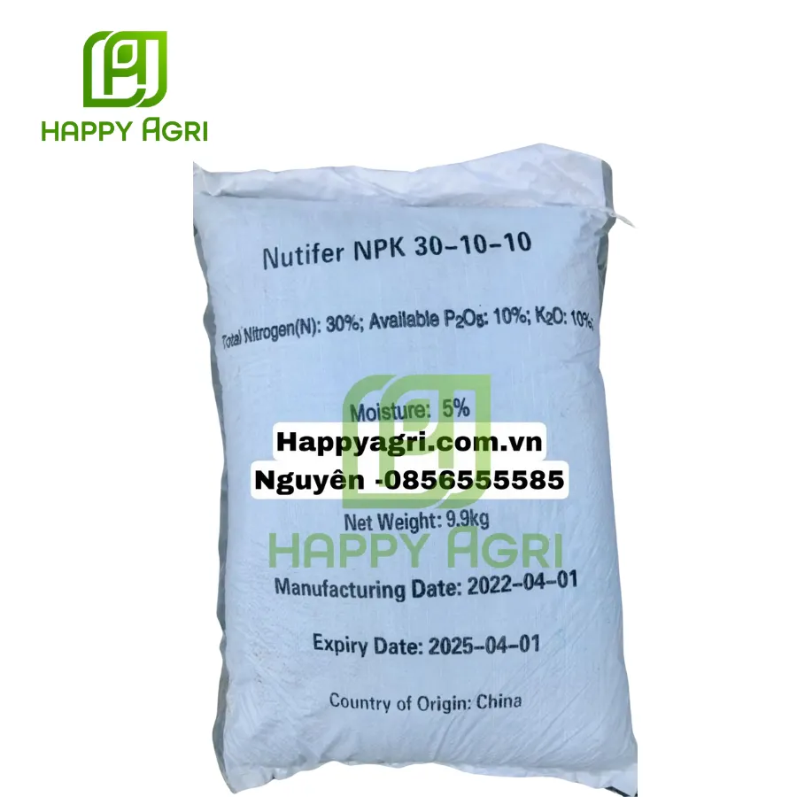 Phân Bón NPK 30-10-10 CHINA 25KG