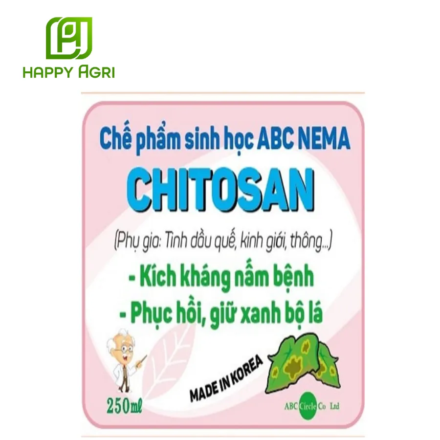 Chế phẩm sinh học ABC NEMA- CHITOSAN (Kích kháng nấm bệnh)