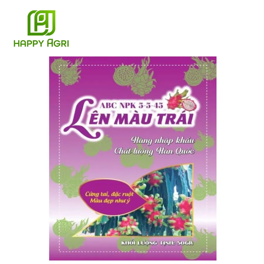 Phân bón ABC NKP 5-5-45 LÊN MÀU TRÁI