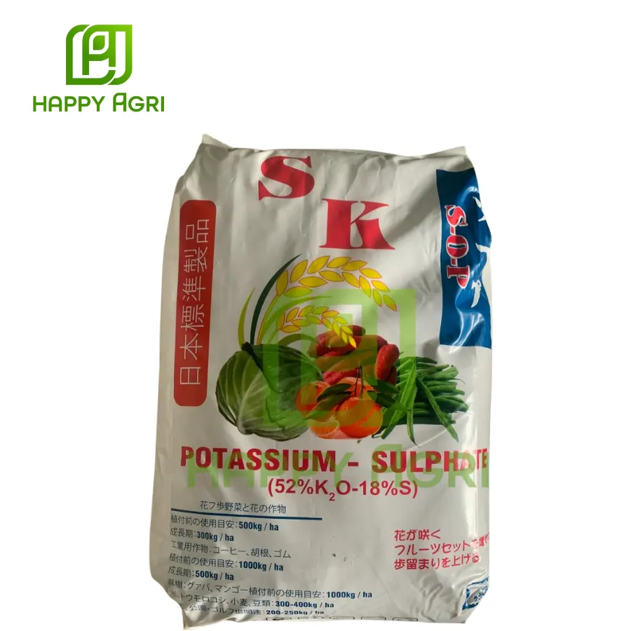 Phân Bón POTASSIUM - SULPHATE ( 52_K2O - 18_S ) 25KG