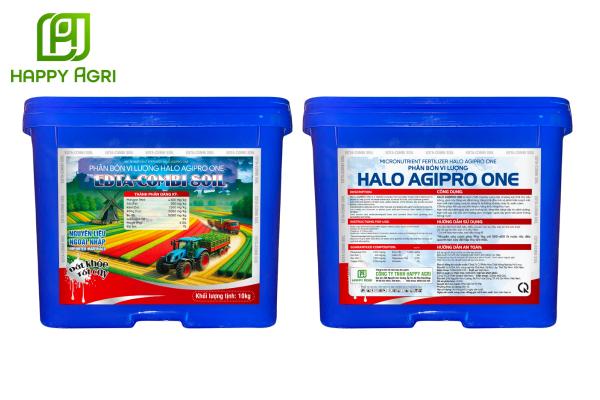 Thông tin chung về Phân bón vi lượng HALO AGIPRO ONE Hiệu EDTA COMBI SOIL