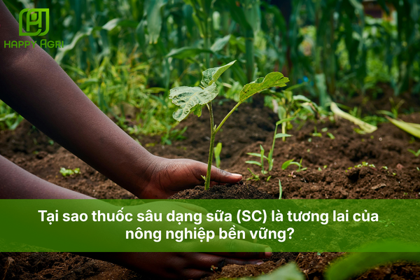 Tại sao thuốc sâu dạng sữa (SC) là tương lai của nông nghiệp bền vững?