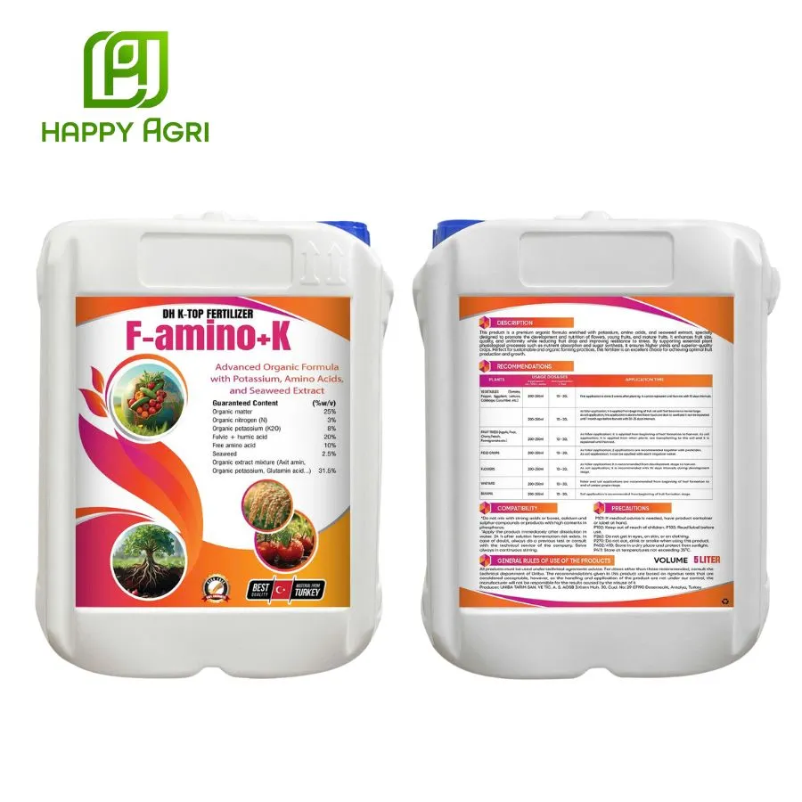 PHÂN BÓN HỮU CƠ DH K - TOP F-AMINO+K 5Lít