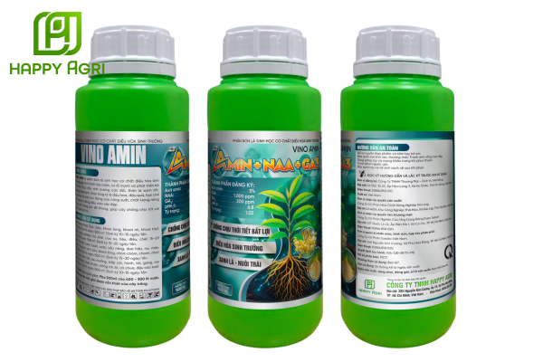 Thông tin chung về Phân bón VINO AMIN Hiệu Amin + NAA + GA₃