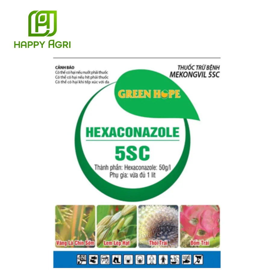 Thuốc trừ bệnh MEKONGVIL 5SC- HEXACONAZOLE