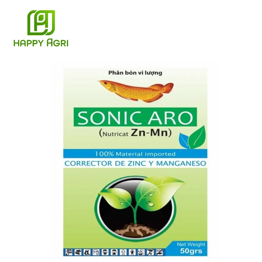 Phân bón vi lượng SONIC ARO (Nutricat Zn-Mn)