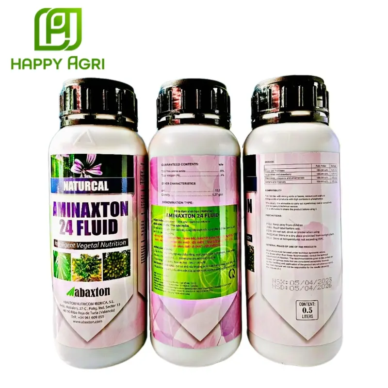 Phân bón lá đạm sinh học AMINAXTON 24 FLUID 500 ML