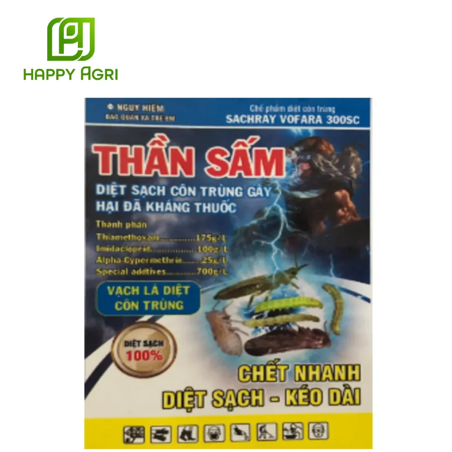 Chế phẩm diệt côn trùng SACHRAY VOFARA 300SC Thần Sấm