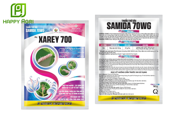 Thuốc trừ sâu SAMIDA 70WG HIỆU XAREY 700