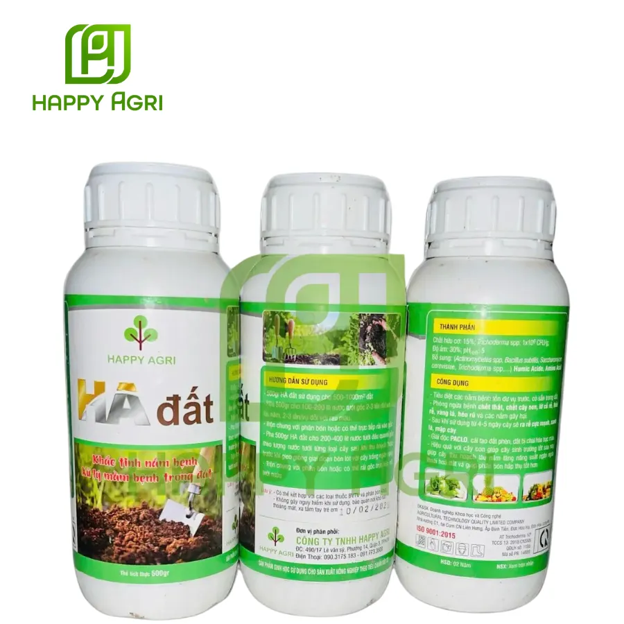 Thuốc Trừ Bệnh Sinh Học - HA ĐẤT - KHẮC TINH NẤM BỆNH 500ML