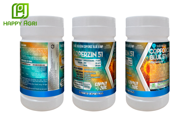 Thuốc trừ bệnh COPFORCE BLUE 51WP Hiệu COPERZIN 51