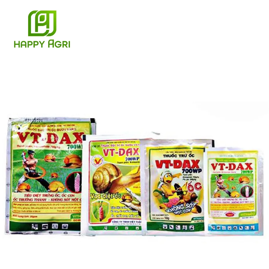 VT-Dax 700WP – Thuốc trừ ốc hiệu quả diệt ốc tới 95%