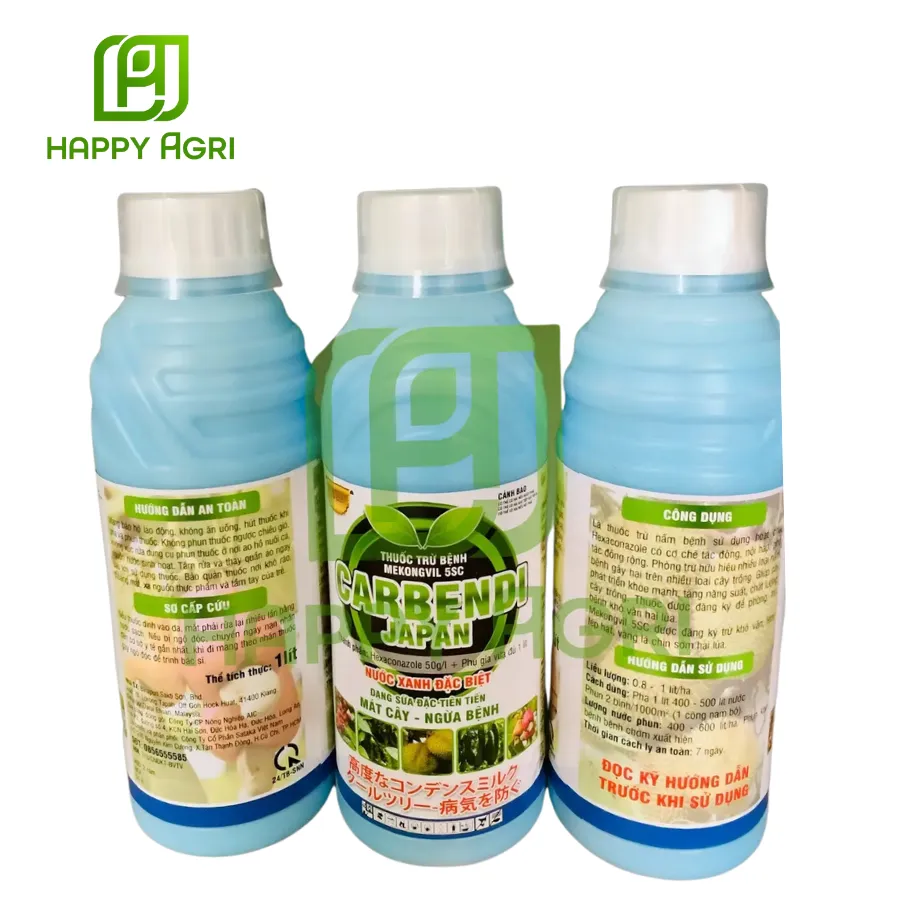 Thuốc Trừ Bệnh MEKONGVIL 5SC Nhãn Hiệu CARBENDI JAPAN 1L