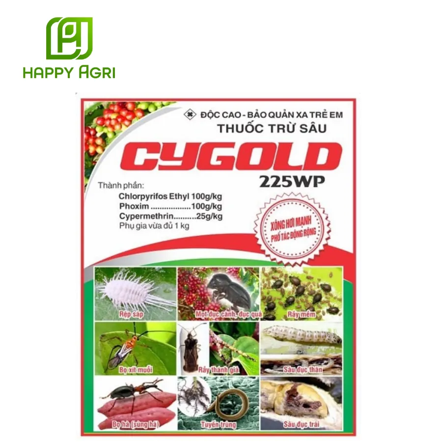 Thuốc trừ sâu Cygold 225WP