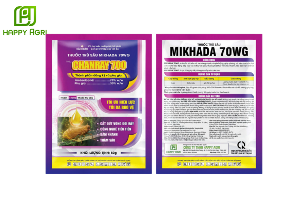 Thuốc trừ sâu MIKHADA 70WG Hiệu CHANRAY 700