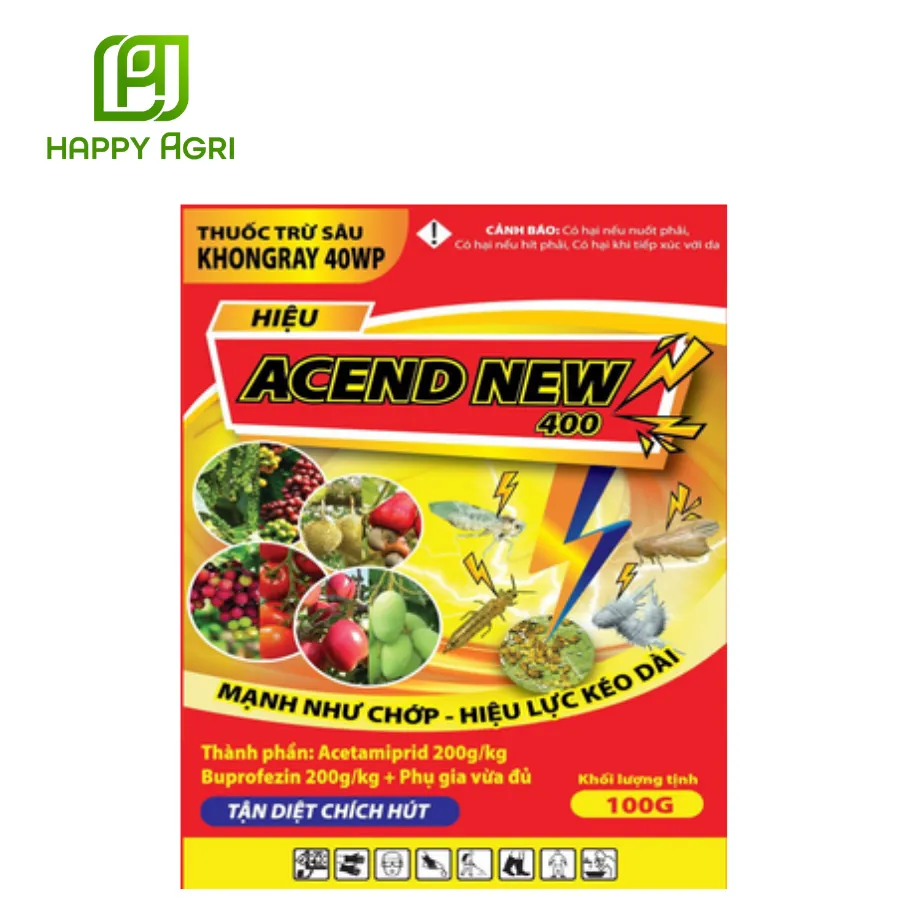 Thuốc trừ sâu KHONGRAY 40WP- Hiệu ACEND NEW 400