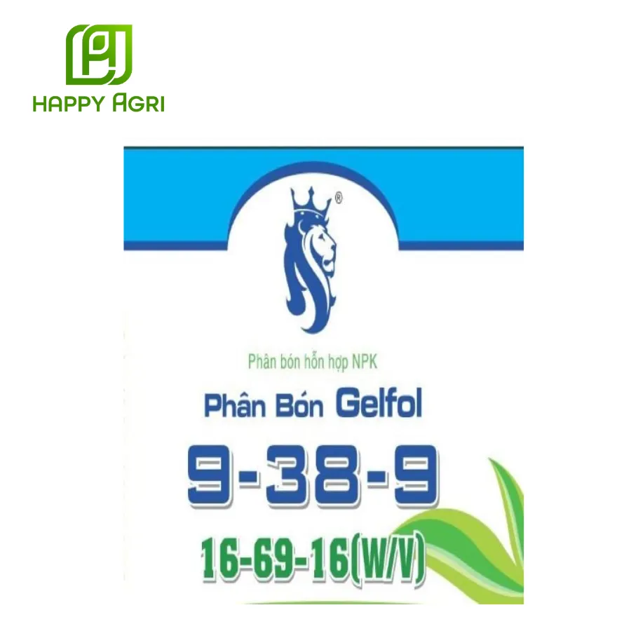Phân bón hỗn hợp NPK Gelfol 9-38-9  16-69-16(W/V)