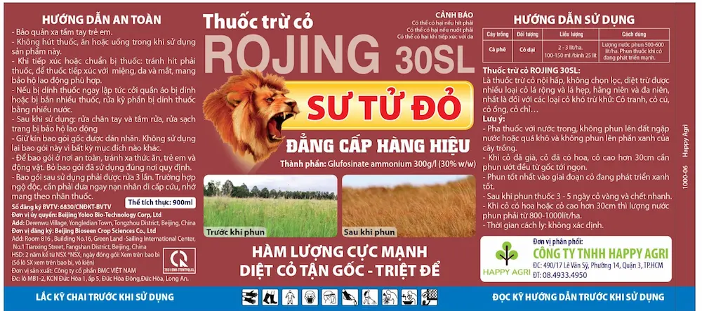 thuốc trừ cỏ hậu nảy mầm