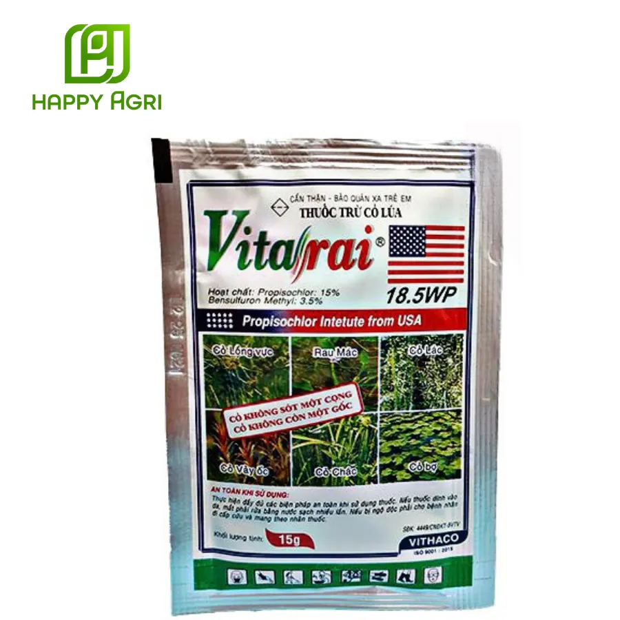 Thuốc Trừ Cỏ Lúa Vitarai 18.5WP Hiệu Quả Hiện Nay