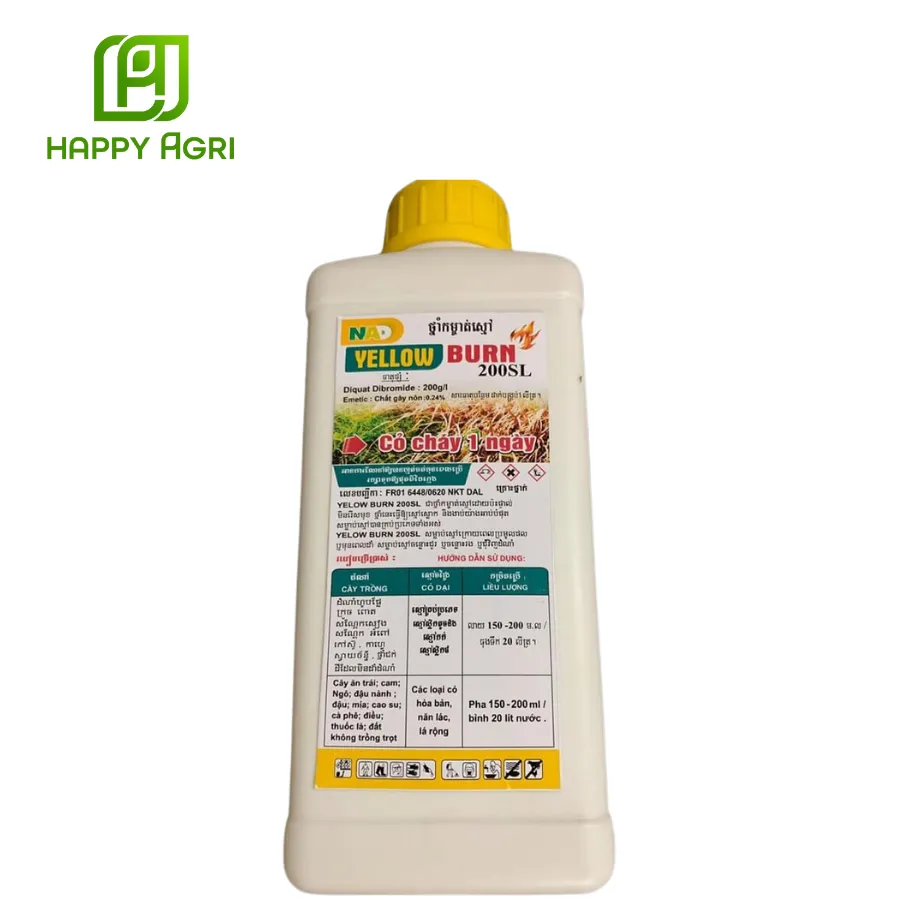 THUỐC TRỪ CỎ YELLOW BURN 200SL