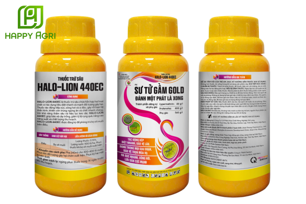Thuốc trừ sâu Halo-Lion 440EC Hiệu Sư Tử Gầm Gold