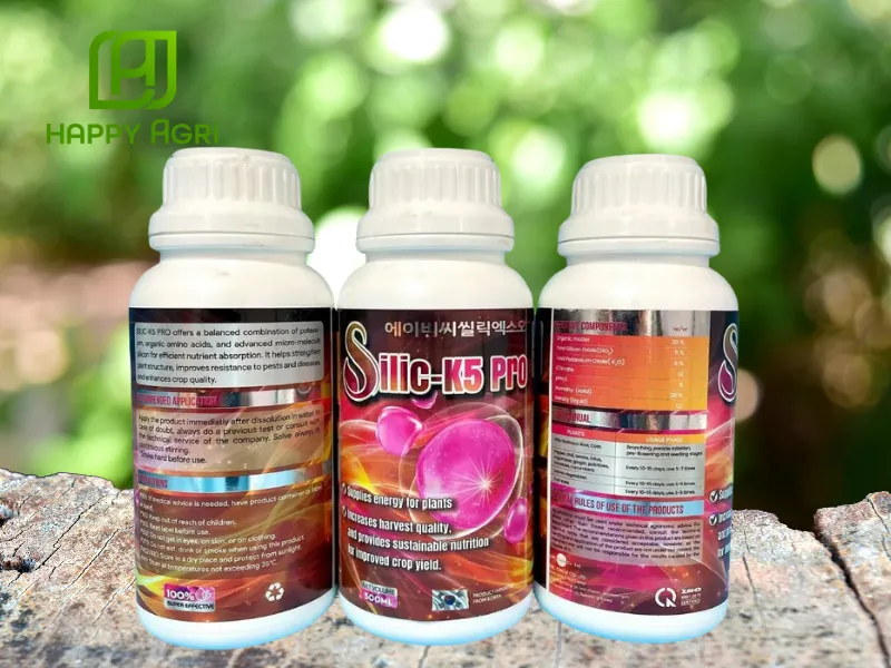 PHÂN BÓN HỮU CƠ DH KASIMO - SILIC-K5 PRO