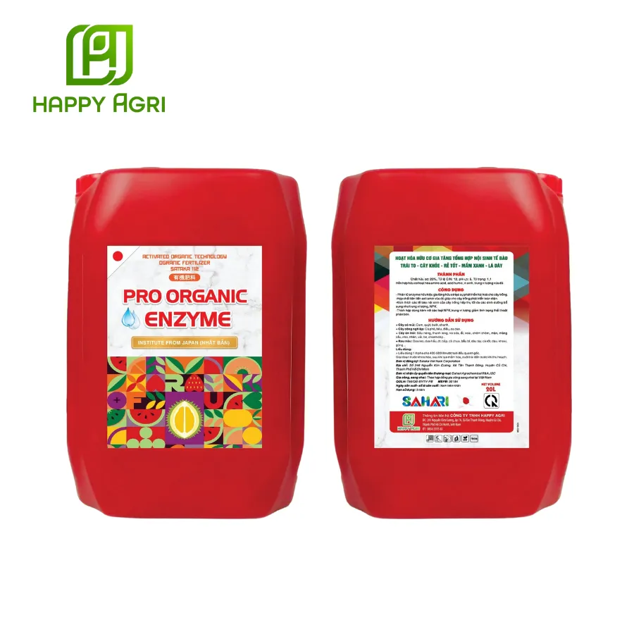 PHÂN BÓN OGRANIC SATAKA 112 HIỆU PRO ORGANIC ENZYME