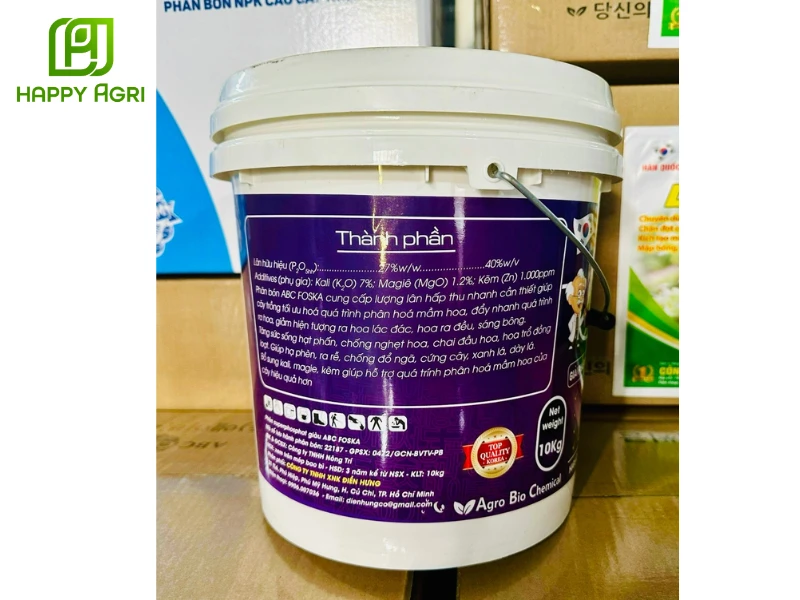 Phân bón chuyên tạo mầm hoa