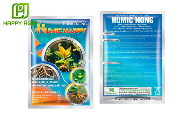 Phân bón lá sinh học HUMIC NÔNG hiệu HUMIC HAPPY 