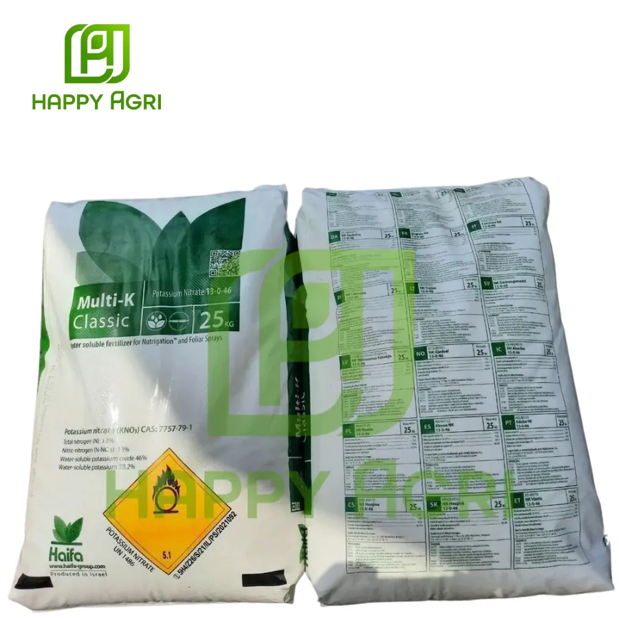 Phân Bón MULTI - K CLASSIC POTASSIUM NITRATE 13-0-46 HAIFA 25KG